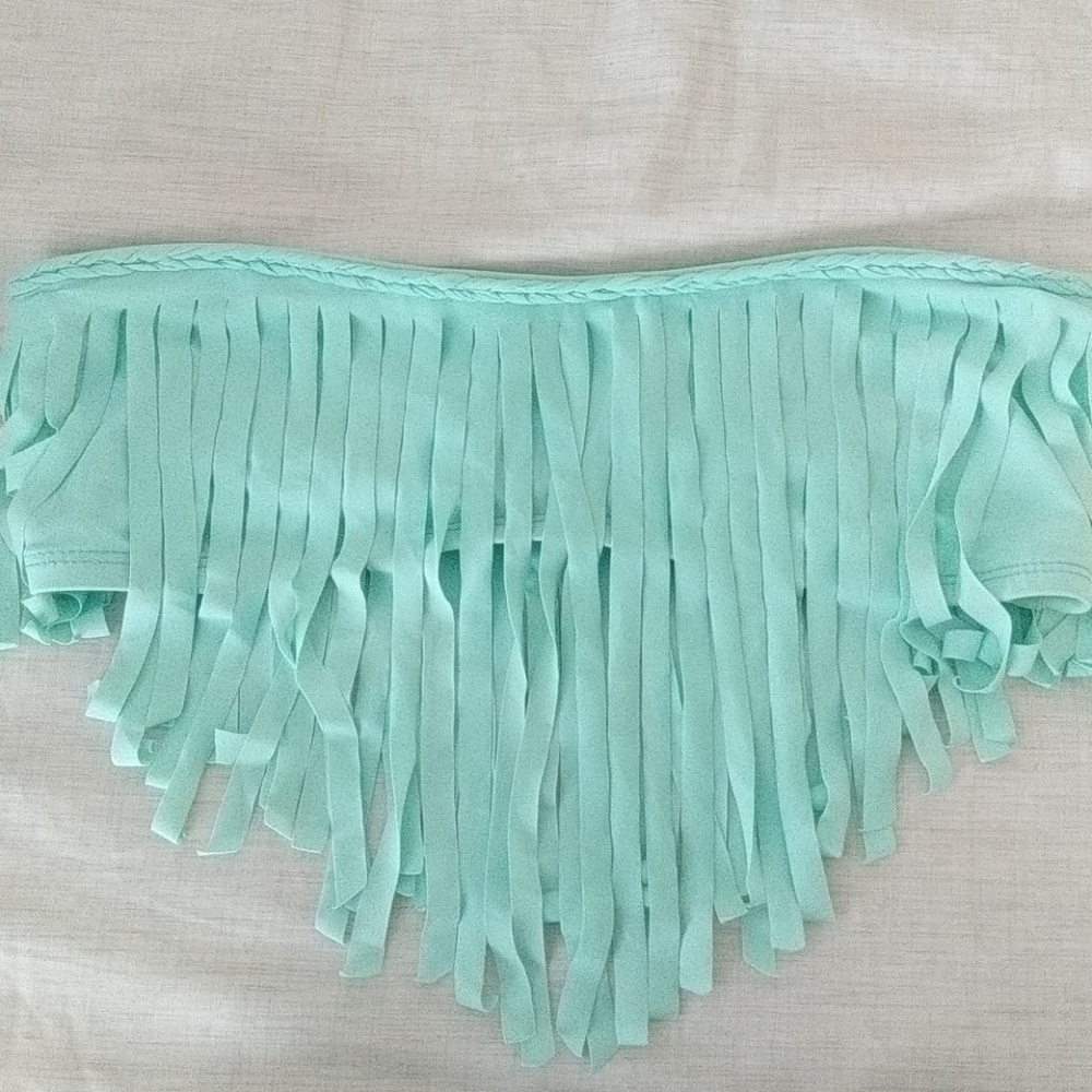 Boys and Arrow Swim - strapless fringe